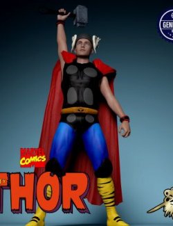 Marvel Classic Comic Thor Outfit for G8M