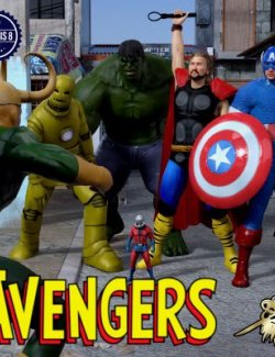 Marvel Avengers Classic Bundle with Loki Exclusive Outfit G8