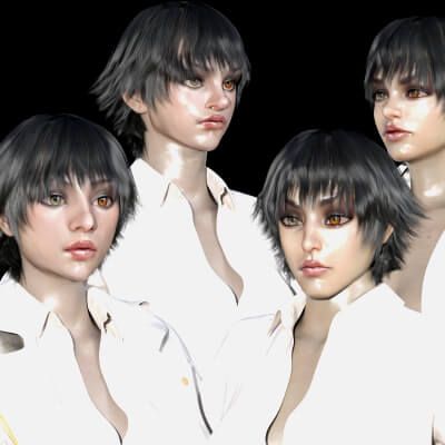 Click here to see preview images for "Lady Face Morphs (Devil May Cry 3, 4, Poc)" Lady Face Morphs (Devil May Cry 3, 4, Poc)