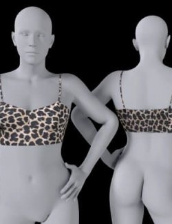 Bra with Leopard Pattern for G9