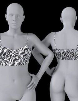 Bra With Zebra Pattern for G9