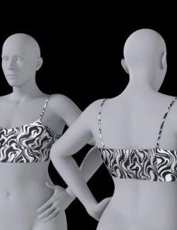Bra with Zebra Pattern for G9