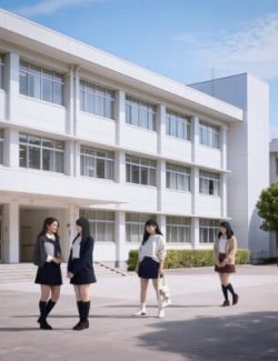 Instant Extras- Campus Life- Japanese College Girls Vol 1
