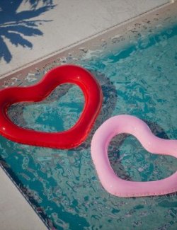 Heart Pool Float