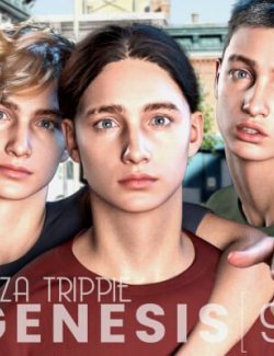 Young Antoine Character Morph for Genesis 9 [Male]