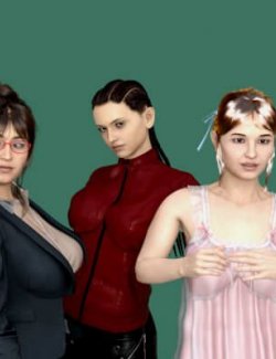 SuperRumy 3 Characters Bundle for Genesis 8 Female Vol. 13