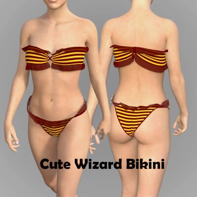 Click here to see preview images for "Sexy Wizard Bikini for Genesis 8 Female" Sexy Wizard Bikini for Genesis 8 Female