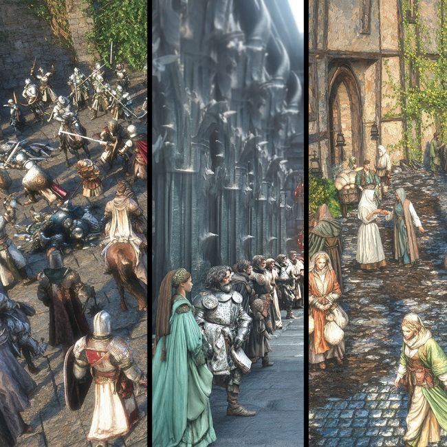 Click here to see preview images for "150 LOWREZ Medieval People for Daz Studio" 150 LOWREZ Medieval People for Daz Studio