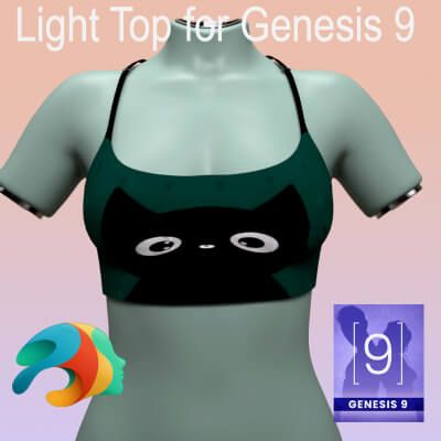 Click here to see preview images for "Light Top for Genesis 9" Light Top for Genesis 9