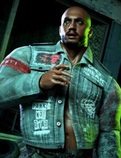 DF- dForce Denim Jacket & T-shirt for G9- Axon HD