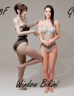 Window Bikini for Genesis 8 Female - Genesis 9