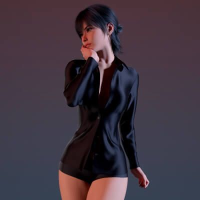 Click here to see preview images for "Unbuttoned Blouse G9" Unbuttoned Blouse G9