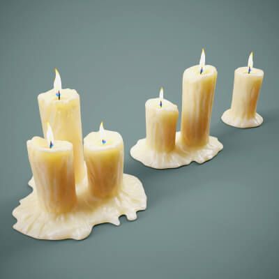 Click here to see preview images for "Candles Prop Set DAZ" Candles Prop Set DAZ
