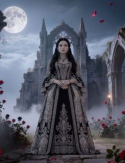 Instant Extras High Rez- Gothic- Vampire Woman