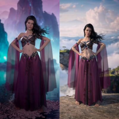 Click here to see preview images for "Magical Backgrounds - 2-in-1 Bundle - Daz Studio" Magical Backgrounds - 2-in-1 Bundle - Daz Studio