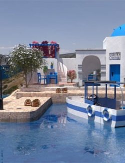 Greek Harbour for Daz Studio