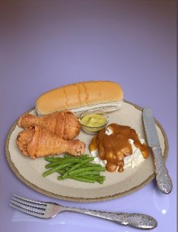 Quick Meals- Fried Chicken Meal