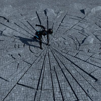 Click here to see preview images for "Shattered ground" Shattered ground