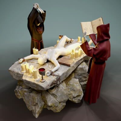 Click here to see preview images for "Sacrificial Ritual Set for Genesis 9" Sacrificial Ritual Set for Genesis 9