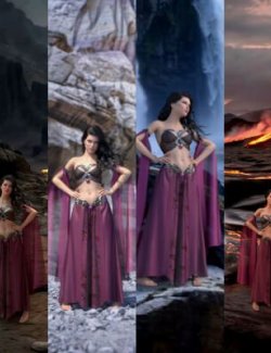 2.5 Scenes- 4-in-1 Bundle- DAZ Studio