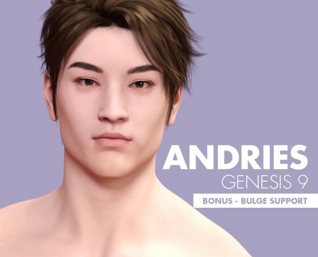 Click here to see preview images for "Andries for Genesis 9 with Bulge Support Bonus" Andries for Genesis 9 with Bulge Support Bonus
