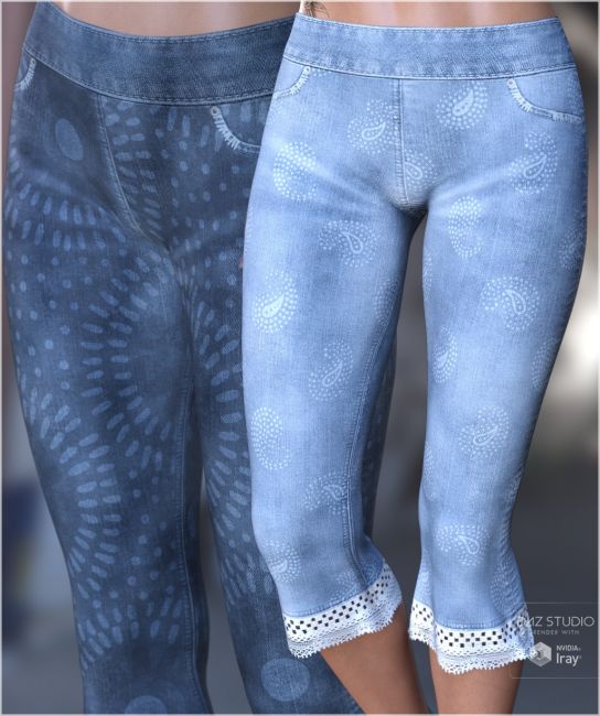 Click here to see preview images for "Trends Textures for dForce Kick Flares" Trends Textures for dForce Kick Flares