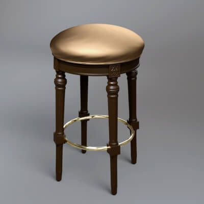 Click here to see preview images for "Luxury Classic Bar Stool 3D Model AQ3D" Luxury Classic Bar Stool 3D Model AQ3D