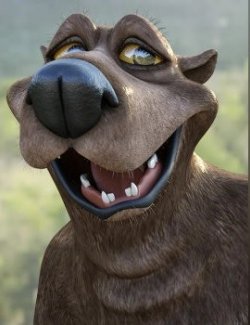 Snuggles the Toon Bear