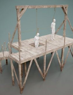 Gallows Platform Prop with Poses G9