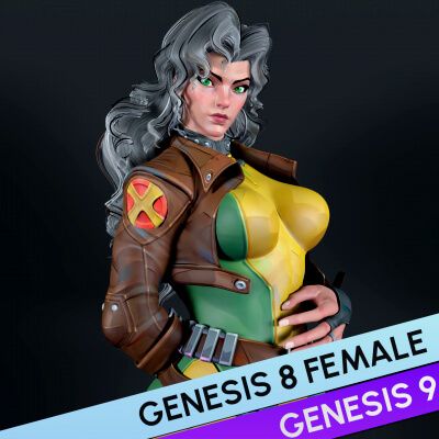 Click here to see preview images for "Marvel Rivals Rogue for Genesis 8 and 9" Marvel Rivals Rogue for Genesis 8 and 9