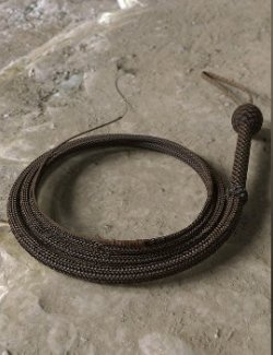 Fully Poseable Bull Whip