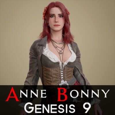 Click here to see preview images for "Anne Bonny for Genesis 9" Anne Bonny for Genesis 9