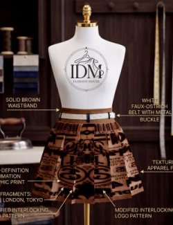 IDM Korean Style Skirt G8F