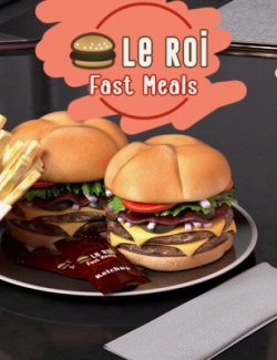 Le Roi Fast Meal for DAZ Studio