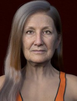 SG Sima for Genesis 9 Old Female with Cloth Outfit