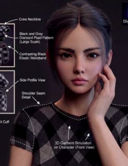 DH Diya and Outfit DH Pretty Setabas 9 Female