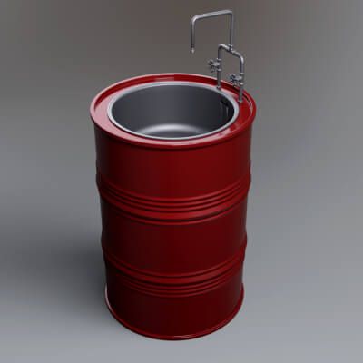 Click here to see preview images for "Barrel Utility Sink 3D Model AQ3D" Barrel Utility Sink 3D Model AQ3D