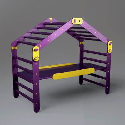 Click here to see preview images for "Kids Playground Climber 3D Model AQ3D" Kids Playground Climber 3D Model AQ3D