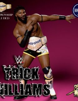 WWE Trick Williams 2026 G8M Character Package