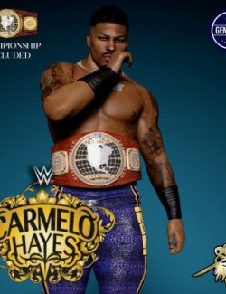 WWE Carmelo Hayes 2026 G8M Character Package
