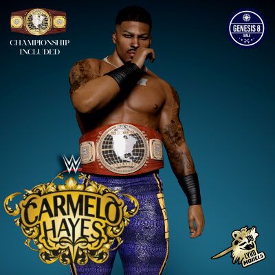 Click here to see preview images for "WWE Carmelo Hayes 2026 G8M Character Package" WWE Carmelo Hayes 2026 G8M Character Package