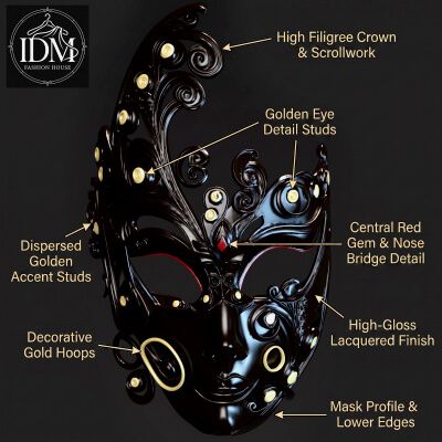 Click here to see preview images for "IDM Mask Peng-Queen" IDM Mask Peng-Queen