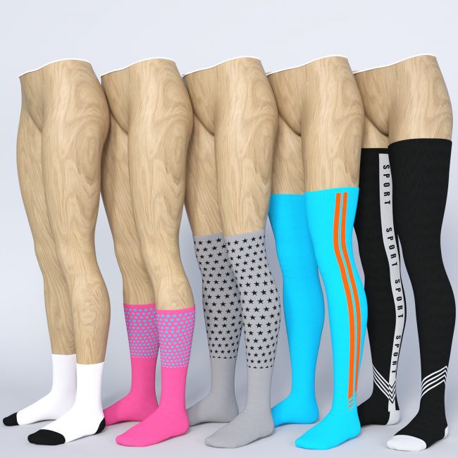 Click here to see preview images for "EliteDZ_Multi-Length Socks for G8F" EliteDZ_Multi-Length Socks for G8F