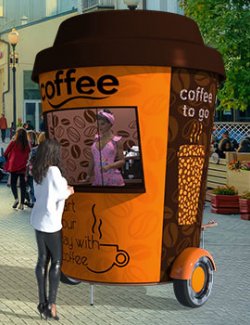 AJ Mobile Coffee Kiosk