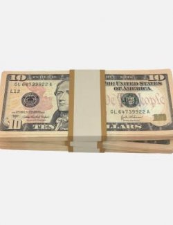 Packs of 10 Dollar Bills for DAZ