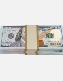 Packs of 100 Dollar Bills for DAZ