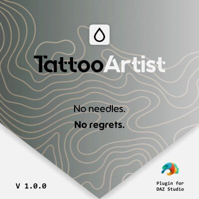 Click here to see preview images for "TattooArtist for DAZ Studio" TattooArtist for DAZ Studio