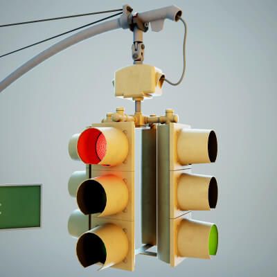 Click here to see preview images for "New York Traffic Lights Props" New York Traffic Lights Props