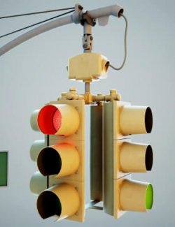 New York Traffic Lights Props