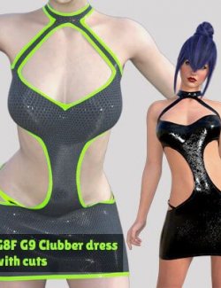 G8F G9 Clubber Dress with Cuts